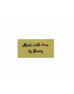 Made with love by Nanny labels large flat - 16, 32 or 48 pack (four ribbon colours)