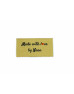 Made with love by Nana labels large flat - 16, 32 or 48 pack (four ribbon colours)