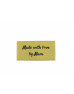 Made with love by Mum labels large flat - 16, 32 or 48 pack (four ribbon colours)