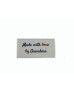 Made with love by Grandma labels large flat - 16, 32 or 48 pack (four ribbon colours)
