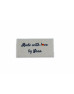 Made with love by Nana labels large flat - 16, 32 or 48 pack (four ribbon colours)