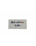 Made with love by Nan labels large flat - 16, 32 or 48 pack (four ribbon colours)