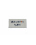 Made with love by Mam labels large flat - 16, 32 or 48 pack (four ribbon colours)