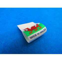 Made in Wales Flag Labels