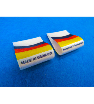 Made in Germany/Hergestellt in Deutschland Flag Labels