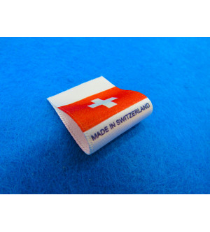 Made in Switzerland Flag Labels