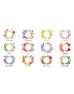Floral Collection 2 (wreath) - Fold 35x35mm
