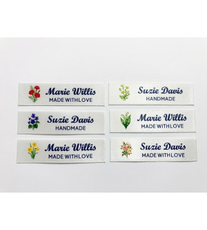 Floral Collection 3 - Flat 15x50mm
