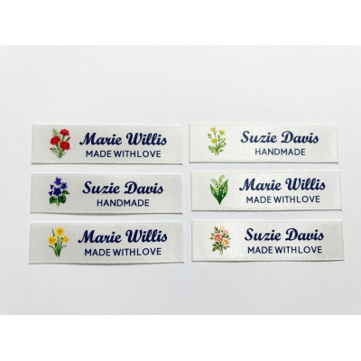 Floral Collection 3 - Flat 15x50mm
