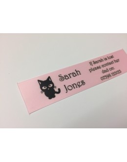 10mm & 25mm Light Pink Name Labels