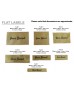 Gold Custom Fabric Labels - New Design