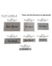 Silver Custom Fabric Labels - New Design