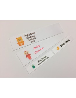 Baby Motifs Collection Name Labels