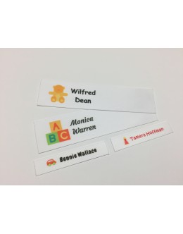 Children's Toys Motifs Collection Name Labels