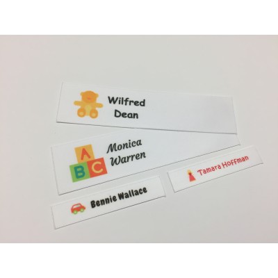 Children's Toys Motifs Collection Name Labels