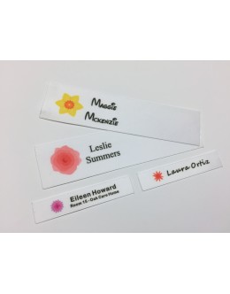 Flower Motifs Collection Name Labels