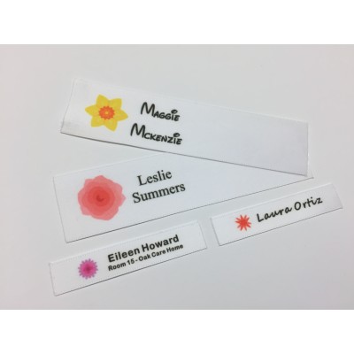 Flower Motifs Collection Name Labels