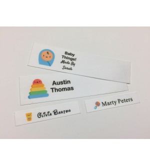 Maternity Baby Motifs Collection Name Labels