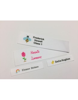 Spring and Easter Motifs Collection Name Labels