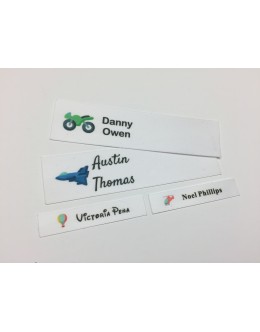 Cars, Planes, Trains & Motorcycle Motifs Collection Name Labels