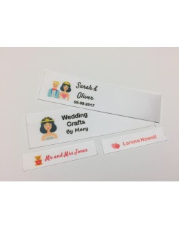 Wedding Motifs Collection Name Labels