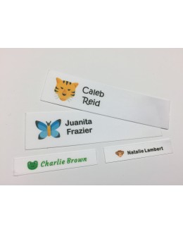 Wildlife Motifs Collection Name Labels