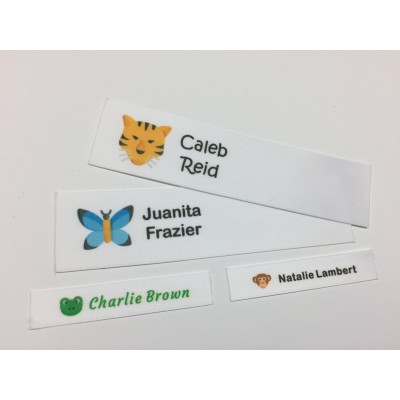 Wildlife Motifs Collection Name Labels