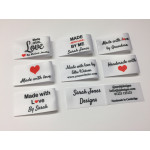 Made & Handmade With Love Labels