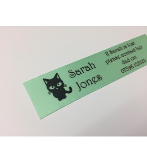 10mm & 25mm Eau De Nll (light green) Name Labels
